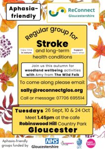 Image of poster advertising the autumn group dates