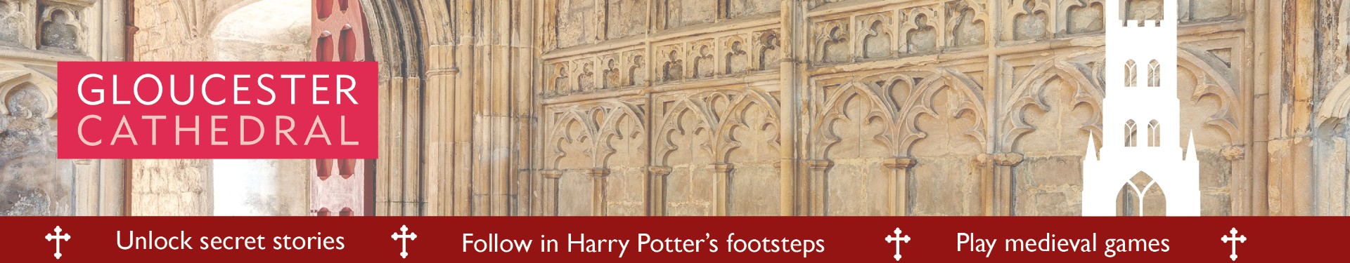 banner for Gloucester cathedral app
