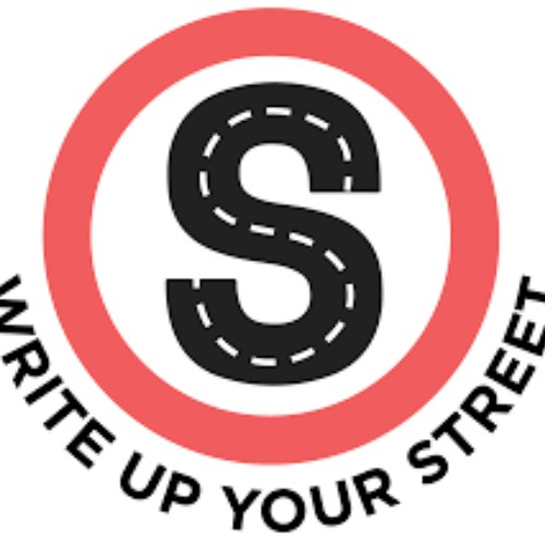 write up your street logo