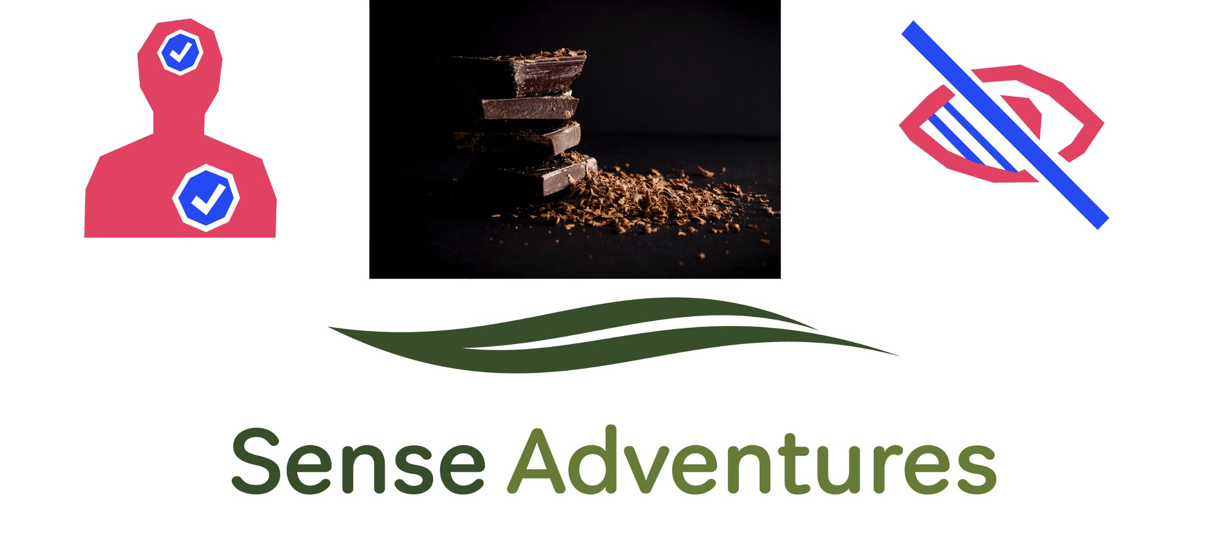 banner for sense adventures chocolate making