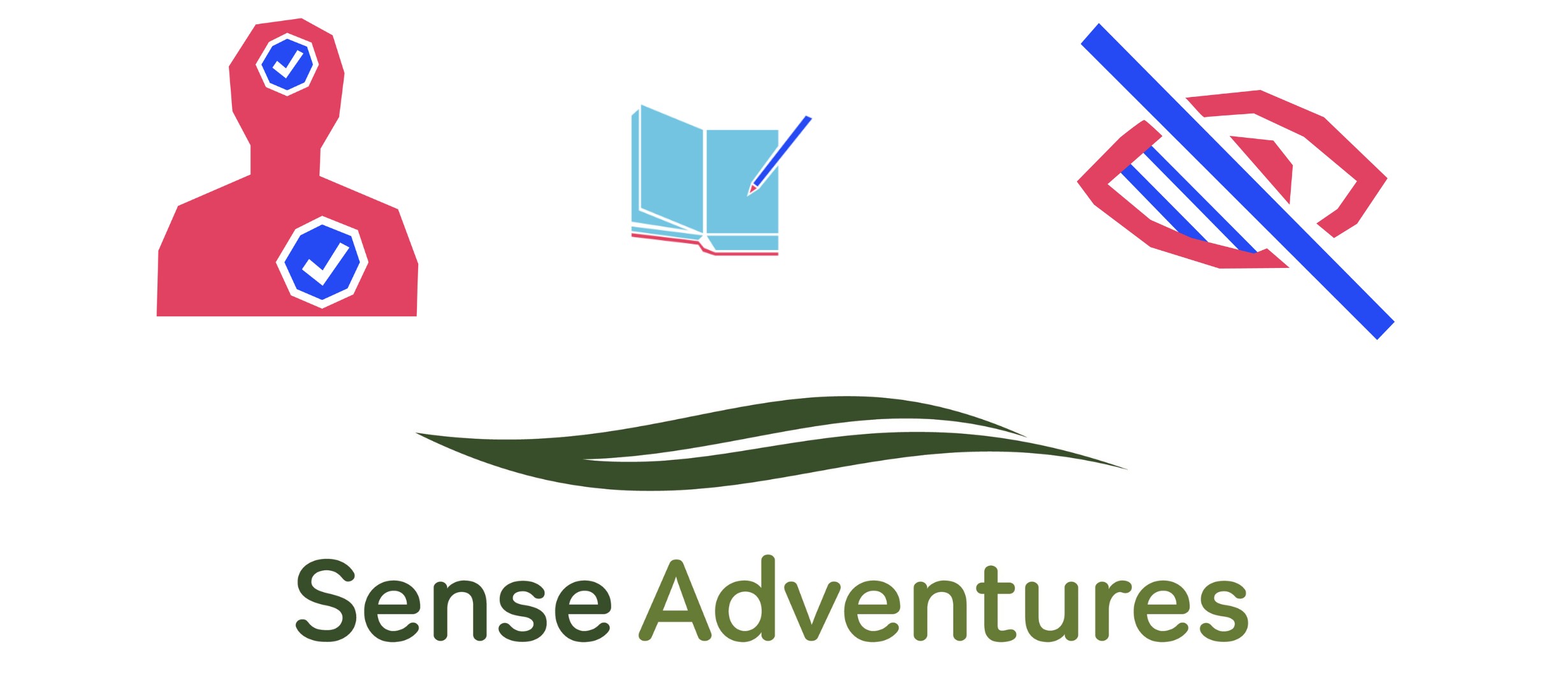 banner for sense adventure creative writing workshop