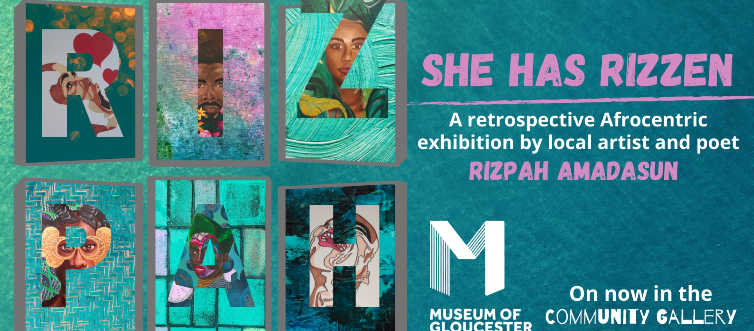 A retrospective exhibition of Rizpah Amadasun…