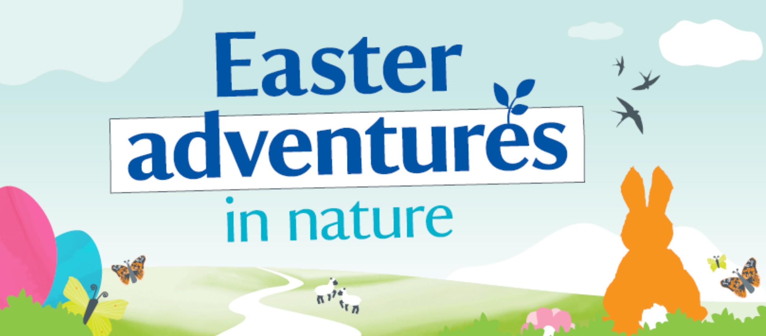 Easter adventures in nature at Hidcote