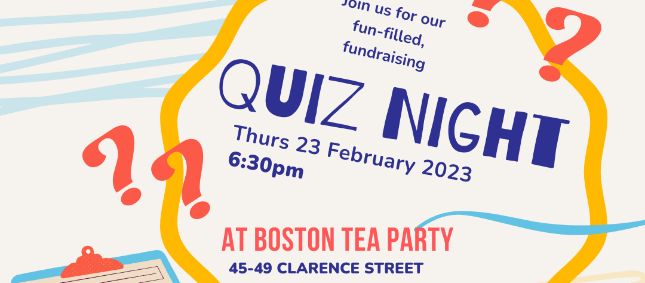 This is the flyer for the quiz with the same information as the main text.