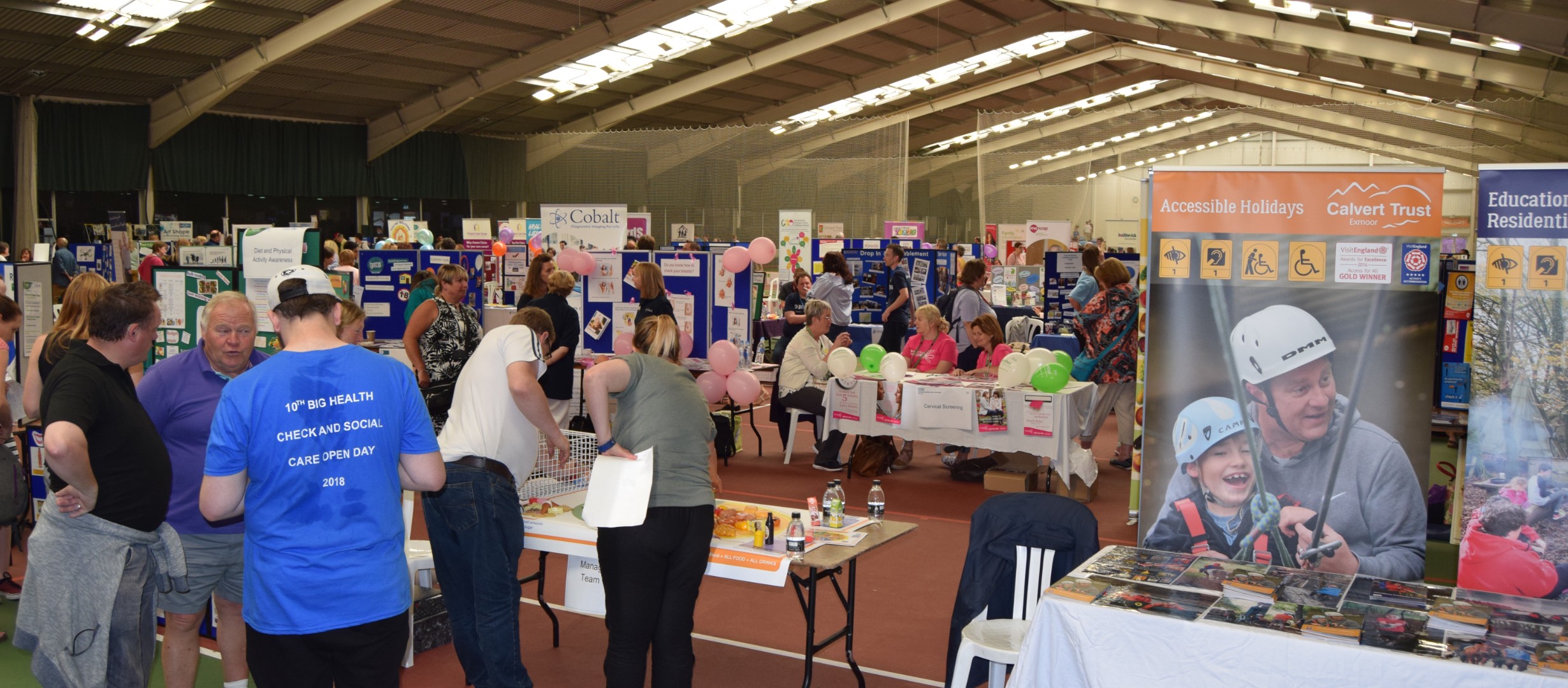 Indoor Health and Social Care Stands