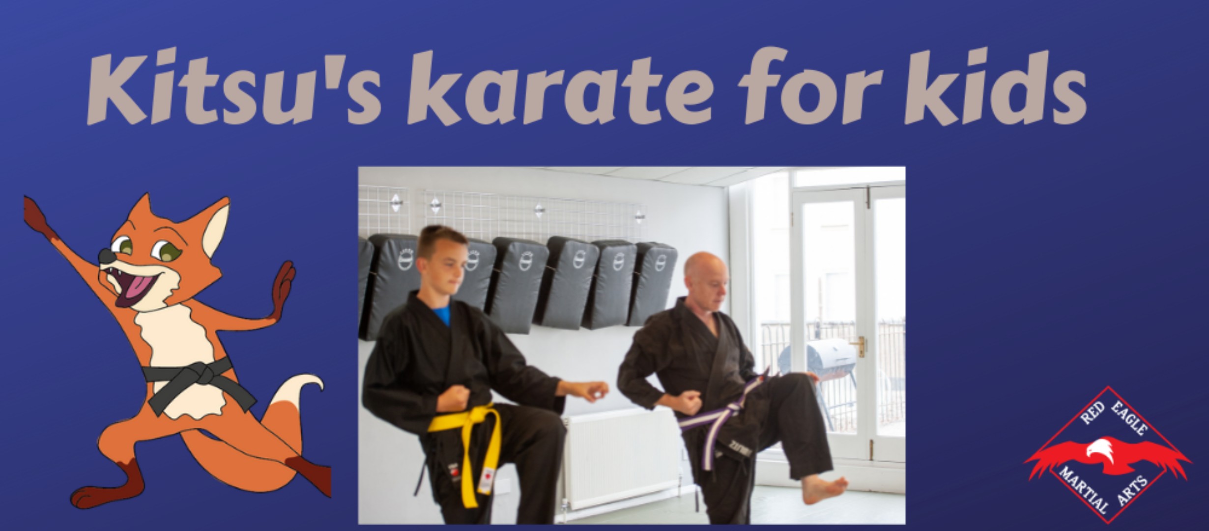 Kitsu's Karate for Kids - Junior karate student training