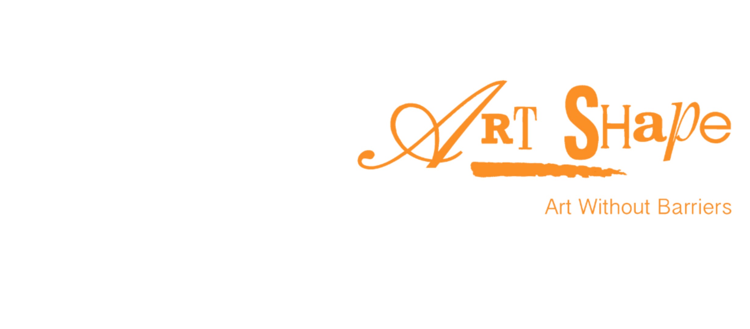 Art Shape logo. Art without barriers