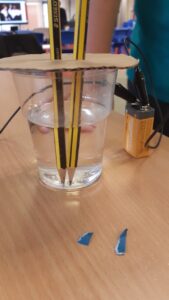 Try electrolysis to split water