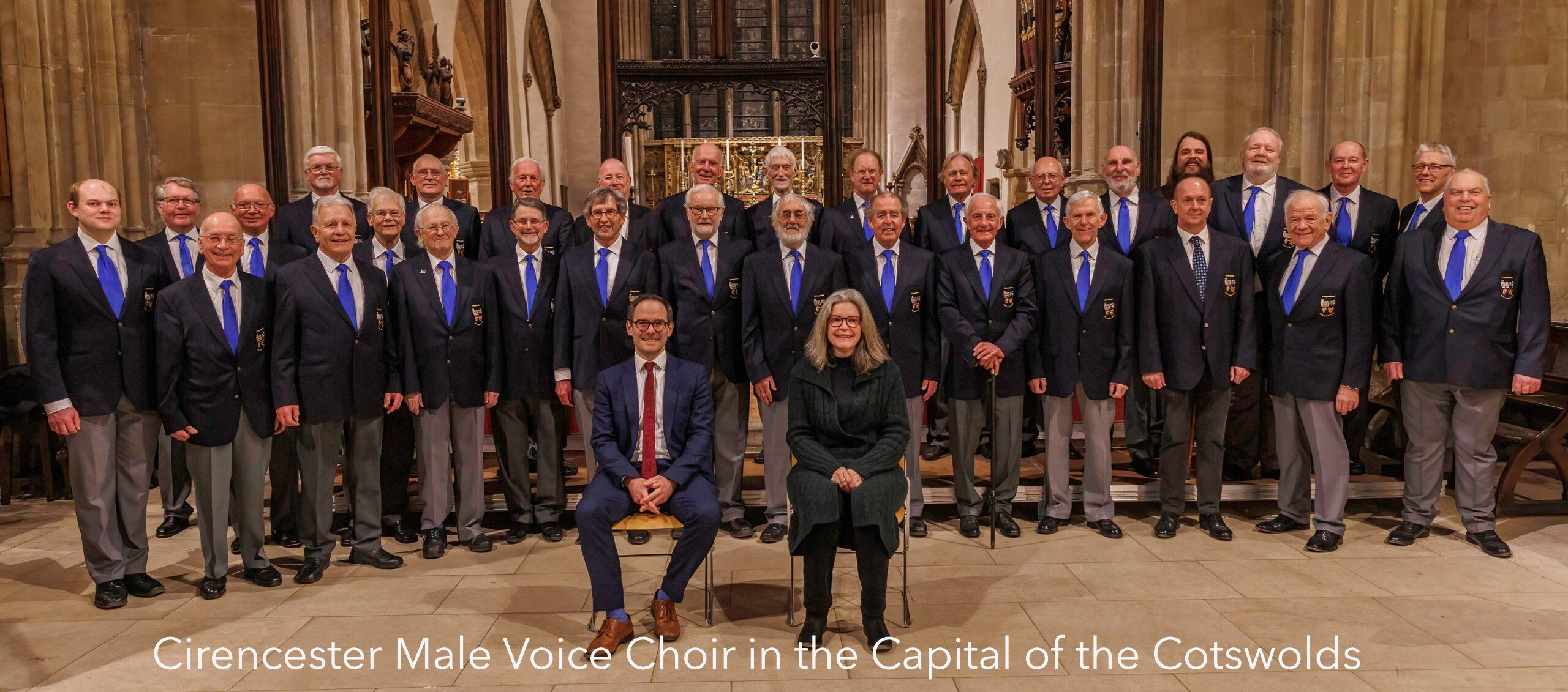 Cirencester Male Voice Choir in the Capital of the Cotswolds