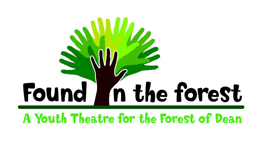 A picture of a black hand as a tree trunk with green hands making the tree leaves.